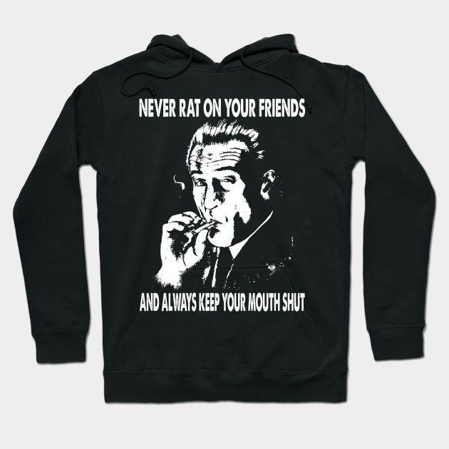 Joe pesci vintage movie smoking art Hoodie by Julie lovely drawings